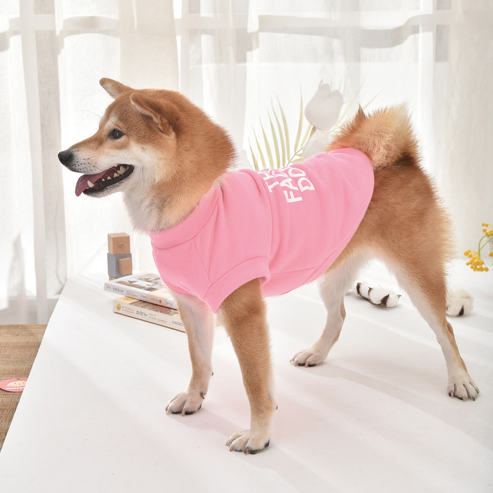 강아지 맨투맨 티셔츠