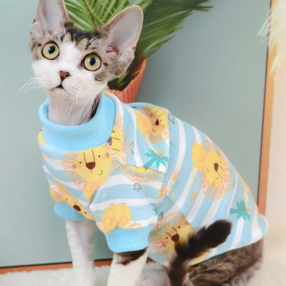 고양이옷 스핑크스옷 면티셔츠